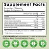 (2 Pack) Magnesium Glycinate Capsules, Magnesium Supplement with Zinc, Vitamin D3 & B6 - Highly Bioavailable and Absorption - Bone, Heart, Joint, Immune Support, 120 Vegan Capsules view 2