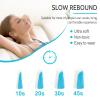 LYSIAN Ultra Soft Foam Ear Plugs for Sleeping Noise Cancelling -10 Box Value Pack - 38dB Noise Reduction Earplug for Sleep,Snoring, Work, Plane Loud Noise, Sky White Blue view 4