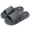 Acupressure Massage Slippers for Plantar Fasciitis for Women Acupuncture Slippers Arthritis Neuropathy Pain Relief Non-Slip Massage Sandals Women Stress Relief Gifts for Bath (Men 8.5-9.5, Dark Gray) view 1