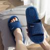 Acupressure Massage Slippers for Plantar Fasciitis for Women Acupuncture Slippers Arthritis Neuropathy Pain Relief Non-Slip Massage Sandals Women Stress Relief Gifts for Bath (US Men 7.5-8.5, Blue) view 2