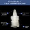Disposable Ear Thermometer Probe Covers - 1000pcs Upgraded Version Thermometers Lens Filters Refill Caps for All Braun Thermometer Digital Thermometer Protective Cover for Baby Adults Kids Infant view 4
