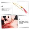 Healifty 2sets Ear Wax Removal Tools Comfortable Ear Picks for Cleansing Non- Design for Daily Use for Home Travel view 3