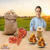 Rani Peanuts, Raw Whole With Skin (uncooked, unsalted) 40lbs (640oz) 18.14kg Bulk Box ~ All Natural | Vegan | Kosher | Gluten Friendly | Fresh Product of USA ~ Spanish Grade Groundnut/Red-skin view 2