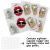 18pcs Glitter Dollar Dessert Cupcake Topper Jackpot Gamble Theme Decorations Men Woman Happy Birthday Las Vegas Nigh Party Decor Supplies view 3