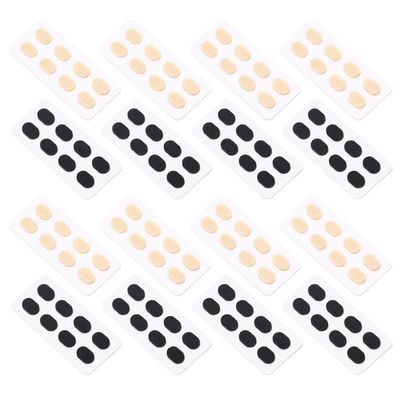 GLEAVI 30sheets Eva Nose Pads Skin-Friendly Adhesive Glasses Cushions for Comfort and Stability Thick Skin and Pack