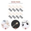 GLEAVI 30sheets Eva Nose Pads Skin-Friendly Adhesive Glasses Cushions for Comfort and Stability Thick Skin and Pack view 4