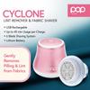 Fabric Shaver, Lint Remover Electric (Rose Gold)  Rechargeable, 6 Blade System, Fabric Lint Shaver w/LED Light | One-Touch Activation Pill Shaver for Clothes - Electric Lint Remover Fabric Shaver view 3