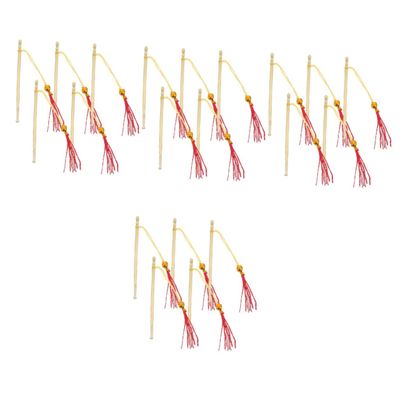 Healifty 4sets Ear Spoons and Comfortable Ear Cleaning Tools Made from Shofar Material for Personal Care and Family Use