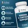 Dr. Berg Adrenal & Cortisol Capsules - Adrenal Supplement & Cortisol Manager - Mood, Focus, Relaxation and Stress Support - Adrenal Supplements with Ashwagandha Extracts - 60 Capsules view 3