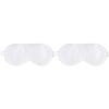 Healifty 2 Pcs Silk Sleep Eye Mask for Women Men Comfortable Blindfold Shading Patch for Night Sleep Travel Home Hotel view 1