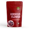 Hibiscus Flower Loose Leaf Tea - 100% Certified Organic - Herbal Tisane - Caffeine Free Hot Loose Leaf Tea - 1lb Pouch - 16oz Resealable Bag - 1 Pack view 1