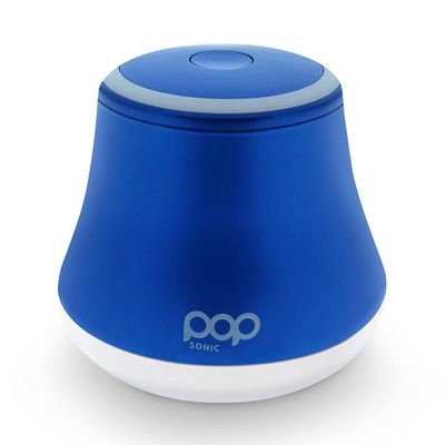Fabric Shaver, Lint Remover Electric (Royal Blue)  Rechargeable, 6 Blade System, Fabric Lint Shaver w/LED Light | One-Touch Activation Pill Shaver for Clothes - Electric Lint Remover Fabric Shaver