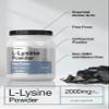Horbach L-Lysine Powder | 2.2 lbs | Unflavored Free Form Supplement | Vegetarian, Non-GMO, Gluten Free Formula view 3