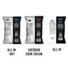 Rap Snacks Lil Baby, Cheddar and Sour Cream, All In and All In Hot Variety-Pack of 6 view 3