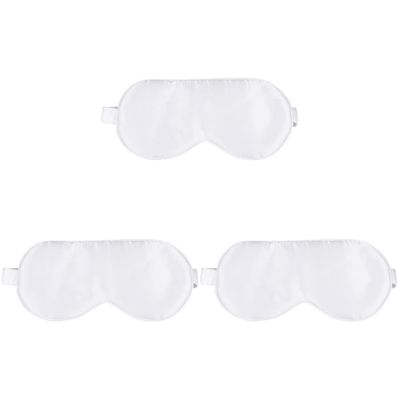 Healifty 3 Pcs Silk Sleep Mask for Women Cooling Eye Mask for Sleeping Silk Eyeshade