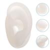 Healifty 3pcs Ear Model for Piercing Practice Realistic Human Ear Simulation for Students and Professionals and Reusable for Jewelry Techniques view 2