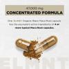 40,000mg 40x Strength Organic Black Maca Root w. Ashwagandha - #1 Highest Potency Black Maca Root Capsules for Men Supplement 40:1 Extract - 100% Pure Maca Peruana, Maca Powder Pills, Gelatinized view 3