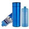 Bogush Large 60H Insulin Pens Cooler for 6-8 Pens Travel Case Temp Display Medication Cooler for Travel TSA Approved Medicine Cooler Medical Diabetic Travel Cooler Bag Epipen Carry Case Blue view 1