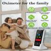 Pulse Oximeter - Handheld Pulse Oximeter Rechargeable Overnight Pulse Ox Continuous oxygen meter finger pulse oximeter Fingertip with Pulse o2 sat monitor finger for oxygen SpO2 view 2