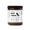 Santa Cruz Paleo Beef Tallow for Skin Care & Cooking, 100% Grass Fed and Finished, Gluten Free, Keto, Sugar Free, Paleo, Use as Lip Balm or Moisturizer, With Vitamin D, E, K, B1, A, Fatty Acids, 8 Oz view 1