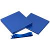 RUSPEPA Royal Blue Medium Gift Box with Lids, Ribbon and Tissue Paper, Collapsible Gift Box Perfect for Birthday, Graduation, Father's Day, Wedding and Groomsmen Gifts, 9x9x9 Inches, 1 Pcs view 4