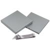 RUSPEPA Gray Medium Gift Box with Lids, Ribbon and Tissue Paper, Collapsible Gift Box Perfect for Birthday, Graduation, Father's Day, Wedding and Groomsmen Gifts, 9x9x9 Inches, 1 Pcs view 4