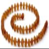 Baltic Amber Necklace for Adult - Natural Amber from Baltic Region, Genuine Baltic Amber (21.6, RAW Cognac) view 2