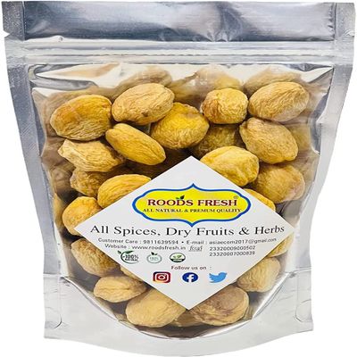 CROW Organic Premium Dried Apricot Dry Fruits, Soft and Big Size Khumani, (250)