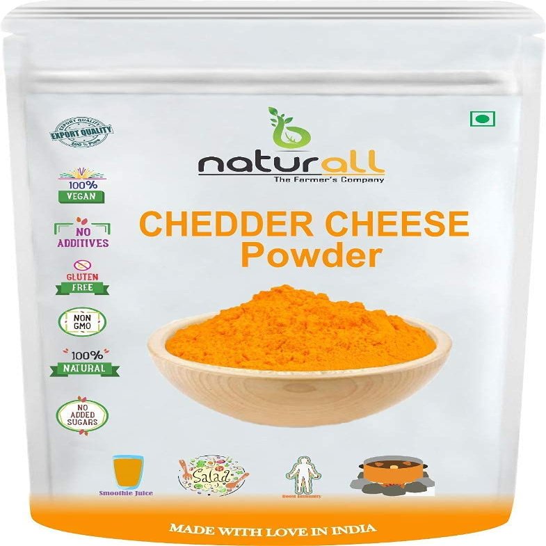 BETT B Naturall Cheddar Cheese Powder | Cheese Powder for Popcorn - 100 GM by B Naturall