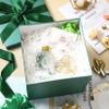 RUSPEPA Medium Birthday Gift Box with Lids, Ribbon and Tissue Paper, Collapsible Gift Box - 1 Pcs, 9x9x9 Inches, Green view 2