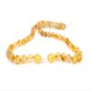 Baltic Amber Necklace for Adult - Natural Amber from Baltic Region, Genuine Baltic Amber (19.7 inch, RAW Honey) view 3