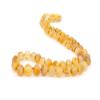 Baltic Amber Necklace for Adult - Natural Amber from Baltic Region, Genuine Baltic Amber (19.7 inch, RAW Honey) view 4