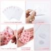 100 Packs Tissue Packs Floral Travel Tissues Packs Pocket Facial Tissues Soft Mini Small Tissues Travel Size Bulk 3 Ply Tissue Packs for Wedding Holiday Spring Picnic Party, 7 Sheets Each Pack view 4
