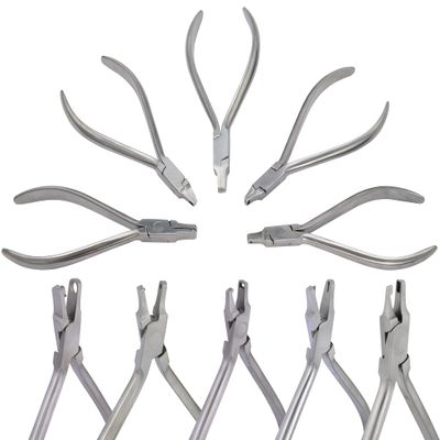 VISION TEK MED Set Of 5 Orthodontic Dental Pliers Thermal Forming Retainer Clear Aligner Braces Plier