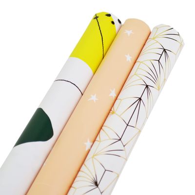 Altatac 3 Pack Gift Birthday Holiday Wrapping Packing Paper Rolls Lot 30x120 Inches