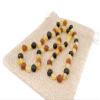 Baltic Amber Necklace for Adult - Natural Amber from Baltic Region, Genuine Amber (17.7 inch, RAW Multi) view 2