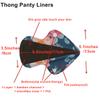5 Thong Panty Liners 1 Wet Bag Cloth Menstrual Pads Sanitary Reusable Washable (Scales Pack) view 2