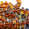 Baltic Amber Necklace for Adult - Natural Amber from Baltic Region, Genuine Baltic Amber (19.7 inch, Cognac) view 2