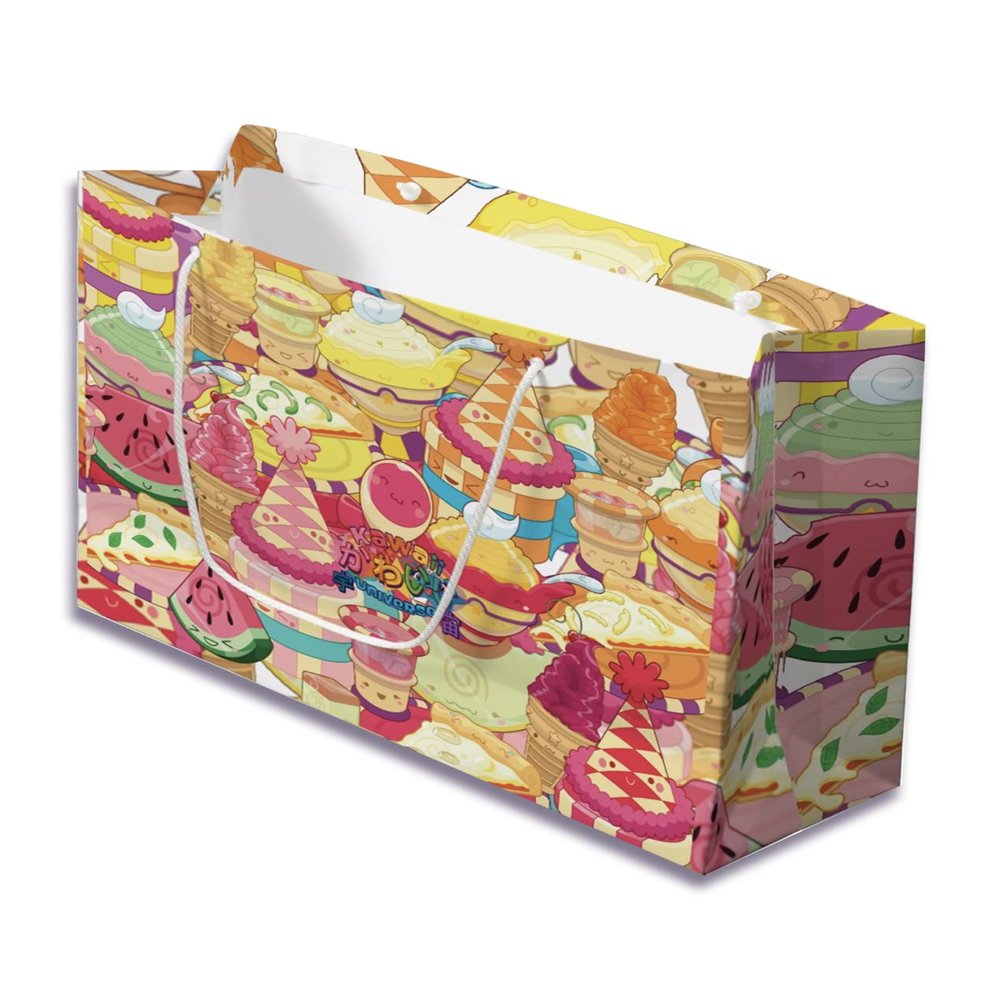 Kawaii Universe - Cute Ultimate Pizza Party Warm Designer Shiny Gift Bag Large