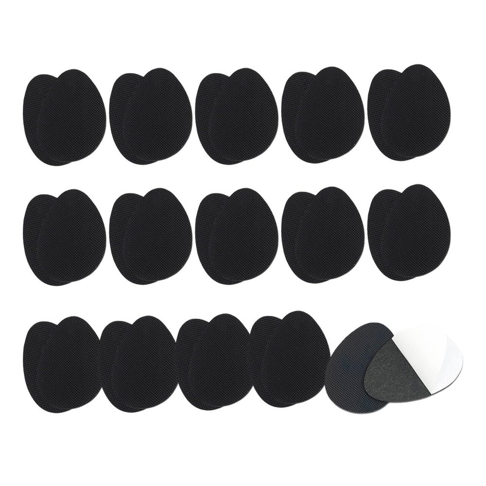 30 Pieces Shoe Grips on Bottom of Shoes, Self-Adhesive Non-Skid Shoe Pads Anti Slip Shoe Grips for High Heels, Sole Protectors Stickers Cover for Women Girls, Noise Reduction Cushion