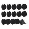 30 Pieces Shoe Grips on Bottom of Shoes, Self-Adhesive Non-Skid Shoe Pads Anti Slip Shoe Grips for High Heels, Sole Protectors Stickers Cover for Women Girls, Noise Reduction Cushion view 1