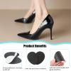 20 Pieces Shoe Grips on Bottom of Shoes, Self-Adhesive Non-Skid Shoe Pads Anti Slip Grips for High Heels, Sole Protectors Stickers Cover for Women Girls, Noise Reduction Cushion view 2