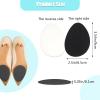 20 Pieces Shoe Grips on Bottom of Shoes, Self-Adhesive Non-Skid Shoe Pads Anti Slip Grips for High Heels, Sole Protectors Stickers Cover for Women Girls, Noise Reduction Cushion view 3