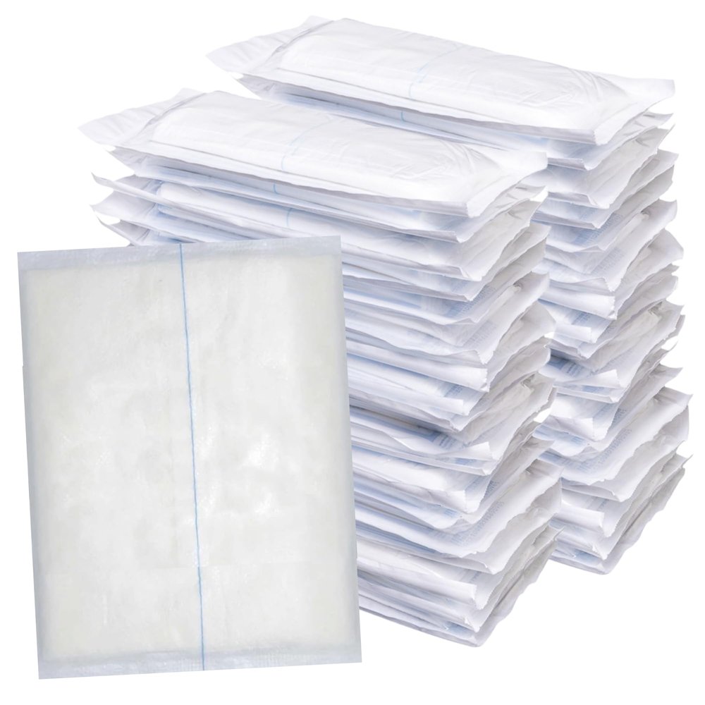 ABD Combine Abdominal Pads 8" x 7-1/2"High Absorbency Sterile Individually Wrapped 8" x 7-1/2" Non-Adherent Absorbent Post-Op Gauze [2 Packs of 20] Medical Tape NOT Included (40)
