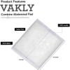 ABD Combine Abdominal Pads 8" x 7-1/2"High Absorbency Sterile Individually Wrapped 8" x 7-1/2" Non-Adherent Absorbent Post-Op Gauze [2 Packs of 20] Medical Tape NOT Included (40) view 2