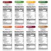 Nutruit Gourmet Healthy Snacks - 32 Pack MEGA Variety Box (12-14 Flavors) - Vegan, Gluten Free, Non-GMO Bulk Snacks - Kosher, High Protein, High Fiber, Plant-Based Healthy Snack - 1.2oz Packs view 2