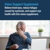 Advanced Bionutritionals  Advanced Vision Formula Supplement, Healthy Vision, Eye Function Support, Eye Vitamins, Lutein, Zeaxanthin, Vitamin A, C, Zinc, Gluten Free, Dairy Free, Vegan (60 Tablets) view 3