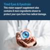 Advanced Bionutritionals  Advanced Vision Formula Supplement, Healthy Vision, Eye Function Support, Eye Vitamins, Lutein, Zeaxanthin, Vitamin A, C, Zinc, Gluten Free, Dairy Free, Vegan (60 Tablets) view 4