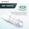 ResOne Oxygen Tubing Swivel Connectors 10-Pack, Cannula, Hose, Tube Connectors, Oxygen Line Splitter, Concentrator Supplies, 360-Degree Rotation, Medical, Home, Marine Use, Standard Size - Male/Female view 3