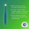Brilliant Kids Toothbrush Patented Round Design for Easy and Effective Brushing - Two Time Dental Advisor Manual Toothbrush of The Year, 24 Pack, Royal Blue view 4
